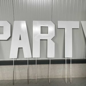 PARTY letters (1m hoog)